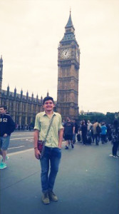 Wilson with Big Ben,ed